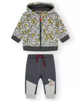 Разноцветный комплект для мальчика с капюшоном Canada House, мультиколор