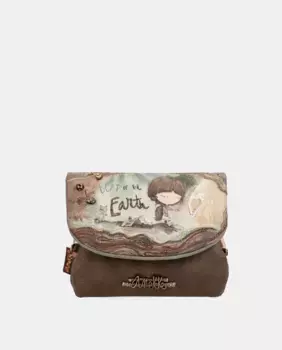 Разноцветный кошелек Anekke Core с клапаном, мультиколор