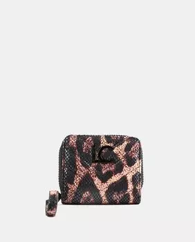 Разноцветный кошелек с животным принтом на молнии Lola Casademunt, мультиколор