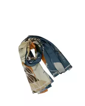 Разноцветный прямоугольный женский шарф Lugano Don Algodn