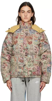 Разноцветный пуховик Bless