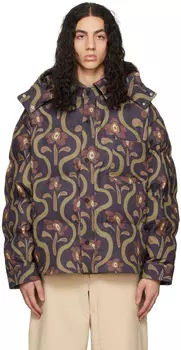 Разноцветный пуховик Le Papier 'La Doudoune Chemise' Jacquemus