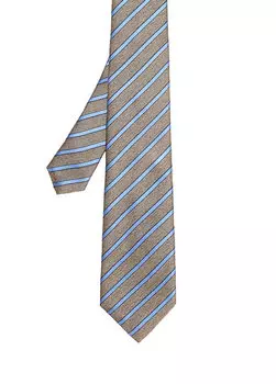 Разноцветный шелковый галстук Canali
