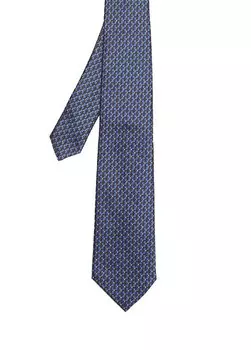 Разноцветный шелковый галстук Canali