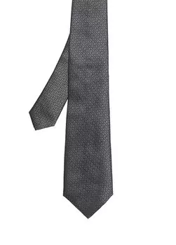 Разноцветный шелковый галстук Canali