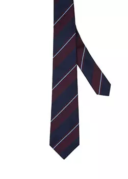Разноцветный шелковый галстук Kiton