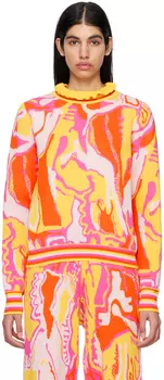 Разноцветный свитер Alda HELMSTEDT