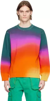 Разноцветный свитер с круглым вырезом AGR