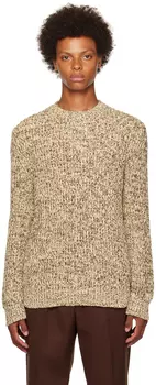 Разноцветный свитер с круглым вырезом Jil Sander