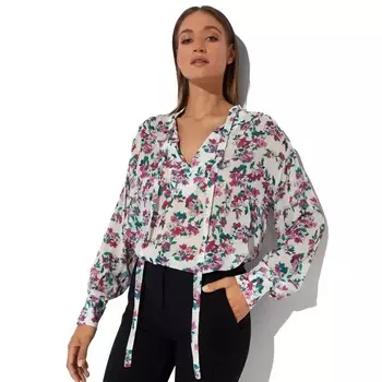 Разноцветный вискозный свитер Pinko