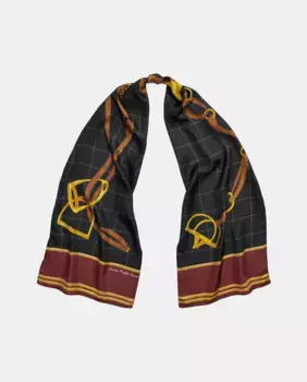 Разноцветный женский шарф с принтом Lauren Ralph Lauren