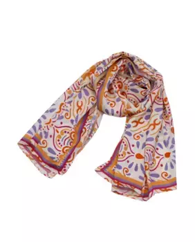 Разноцветный женский шарф Samos прямоугольной формы Don Algodn, мультиколор