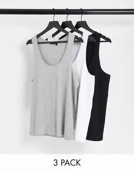 Разноцветный жилет ASOS DESIGN 3