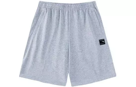 Разнообразие Тренировочная коллекция повседневные шорты мужские серо-лиловые Anta, цвет Heather Gray