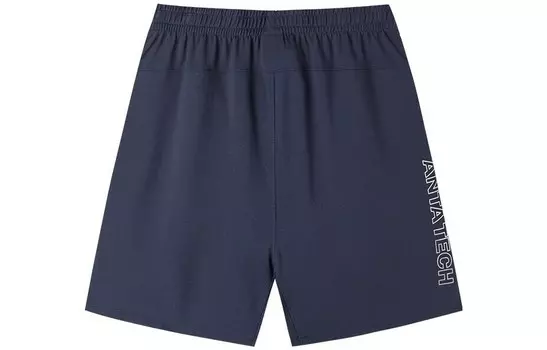 Разнообразие Тренировочная коллекция повседневные шорты мужские темно-синие Anta, темно-синий
