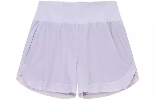 Разнообразие Тренировочная коллекция Повседневные шорты женские Фиолетовый дымчатый Anta