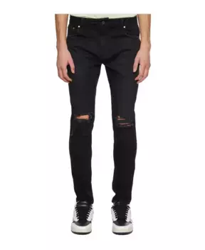 Разрушенные джинсы Represent, черный