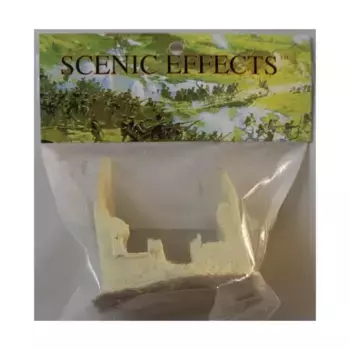 Разрушенный дом, Terrain - Resin (15mm) (Monday Knight Productions)