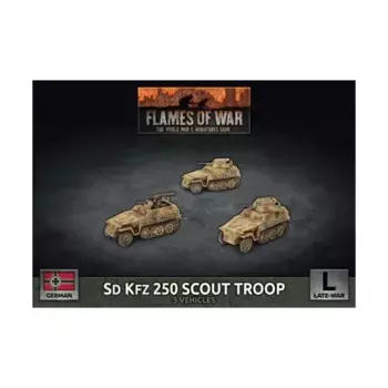 Разведывательный отряд Sd Kfz 250, Flames of War - WWII - German - Artillery, AA, AT & AFV's (4th Edition)
