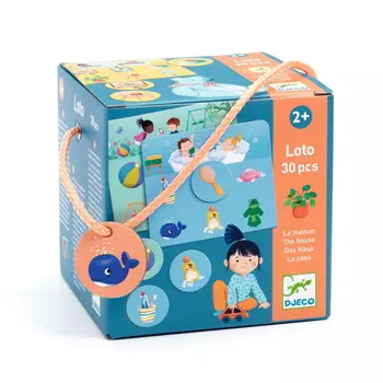 Развивающая игра лото ДОМ DJ08192 Djeco