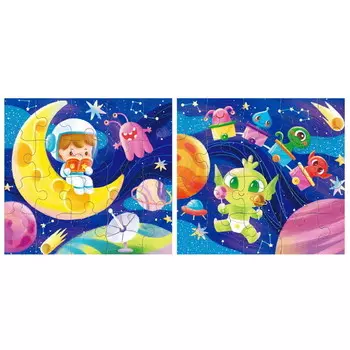 Развивающие пазлы для детей - КОСМОС 120 шт. HABARRI