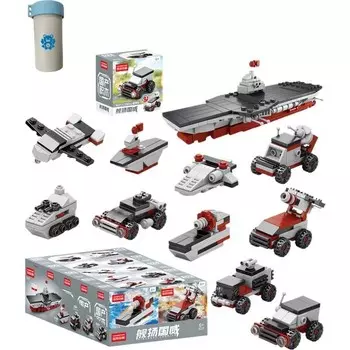 Развивающие сборные игрушки Kungfu Panda, 10 коробок