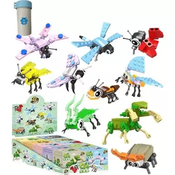 Развивающие сборные игрушки Kungfu Panda, 10 коробок