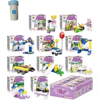 Развивающие сборные игрушки Kungfu Panda, 10 коробок