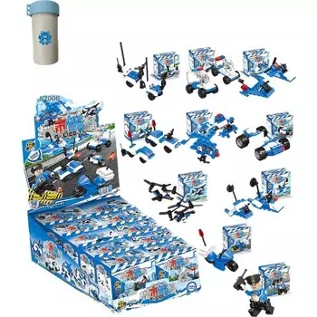 Развивающие сборные игрушки Kungfu Panda, 10 коробок