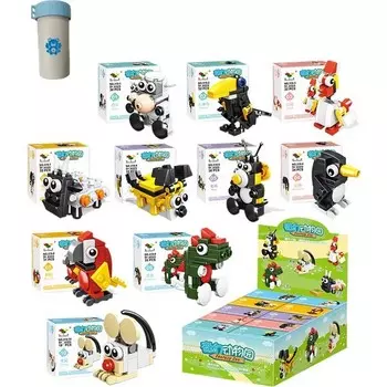 Развивающие сборные игрушки Kungfu Panda, 10 коробок