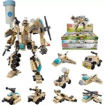 Развивающие сборные игрушки Kungfu Panda, 10 коробок