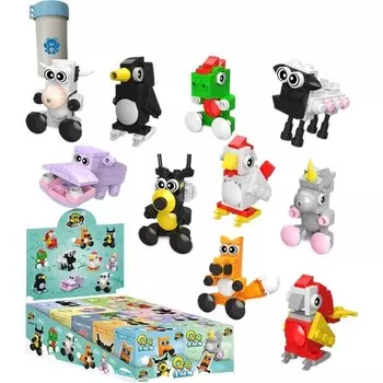 Развивающие сборные игрушки Kungfu Panda, 10 коробок