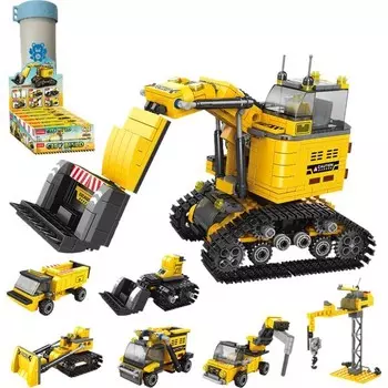 Развивающие сборные игрушки Kungfu Panda, 10 коробок