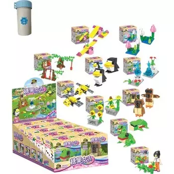 Развивающие сборные игрушки Kungfu Panda, 10 коробок