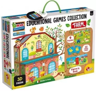 Развивающий игровой набор - Ферма, Игровой набор, Лишани Lisciani