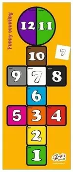 Развивающий коврик «Забавный счет» zZuple Inna marka