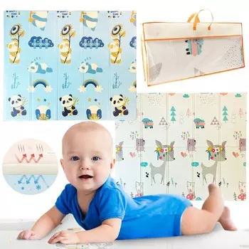 Развивающий пенопластовый коврик для детей, большой, 200Х180 см. K&M