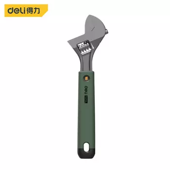 Разводной ключ серии Deli home Разводной ключ 8 дюймов (зелено-серый) HT1508L