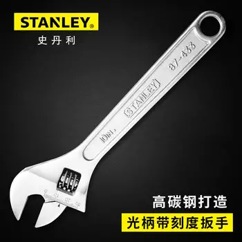 Разводной ключ Stanley, 10 дюймов, многофункциональный распылитель с легкой ручкой и шкалой, станок для ремонта автомобилей, инструмент 87-433-1-23
