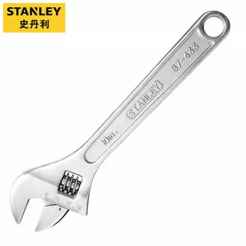 Разводной ключ Stanley, 4-дюймовый универсальный трубный ключ, коллекция оборудования, многофункциональный ключ для ванной комнаты 87-430-1-23