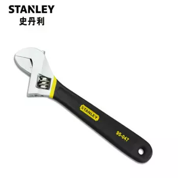 Разводной ключ Stanley, двухцветная пластиковая ручка, 8 дюймов 95-047-1-23