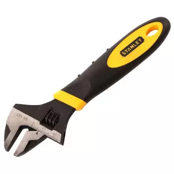 Разводной ключ Stanley, двухцветная рукоятка, хромованадиевая сталь, 10 дюймов 90-949-23