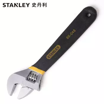 Разводной ключ Stanley с пластиковой ручкой. Подвижный рожковый ключ на 6 дюймов 95-046-1-23