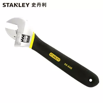 Разводной ключ Stanley STANLEY с пластиковой ручкой, разводной ключ на 12 дюймов, открытая пластина, живой рот 95-049-1-23, можно настроить