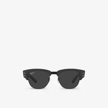 RB0316S Солнцезащитные очки Mega Clubmaster из ацетата Ray-Ban, черный