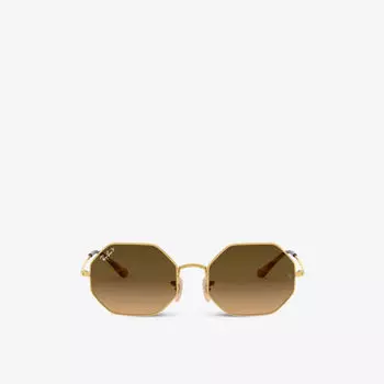 RB1972 Солнцезащитные очки Octagon в металлическом корпусе Ray-Ban, желтый