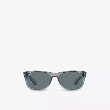 RB2132 New Wayfarer солнцезащитные очки в квадратной оправе Ray-Ban, серый