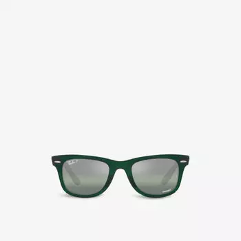 RB2140 Солнцезащитные очки Wayfarer из ацетата Ray-Ban, зеленый