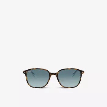 RB2193 Солнцезащитные очки Leonard в квадратной оправе из ацетата ацетата Ray-Ban, синий