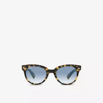 RB2199 Orion солнцезащитные очки из ацетата в геометрической оправе Ray-Ban, желтый